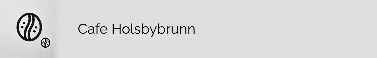 Cafe Holsbybrunn